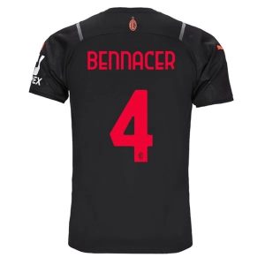 AC Milan Bennacer 4 Treći Nogometni Dres 2021-2022