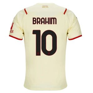 AC Milan Brahim 10 Gostujući Nogometni Dres 2021-2022