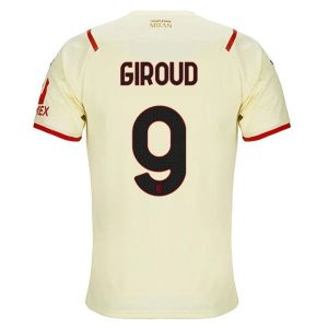 AC Milan Giroud 9 Gostujući Nogometni Dres 2021-2022