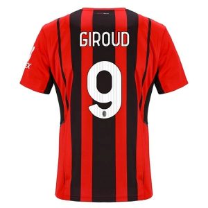 AC Milan Giroud 9 Domaći Nogometni Dres 2021-2022