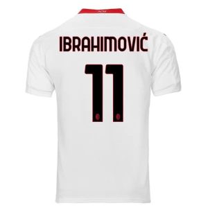 AC Milan Ibrahimović 11 Gostujući Nogometni Dres 2020-2021
