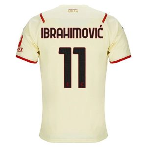 AC Milan Ibrahimović 11 Gostujući Nogometni Dres 2021-2022