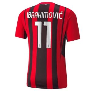 AC Milan Ibrahimović 11 Domaći Nogometni Dres 2021-2022