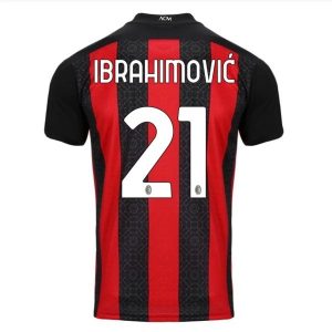 AC Milan Ibrahimović 21 Domaći Nogometni Dres 2020-2021