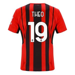 AC Milan Theo 19 Domaći Nogometni Dres 2021-2022