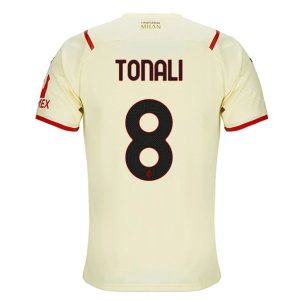 AC Milan Tonali 8 Gostujući Nogometni Dres 2021-2022