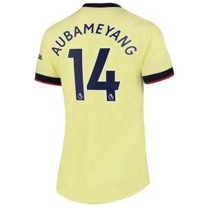 Arsenal Aubameyang 14 Gostujući Nogometni Dres Ženska 2021-2022