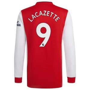 Arsenal Lacazette 9 Domaći Nogometni Dres 2021-2022 – Dugim Rukavima