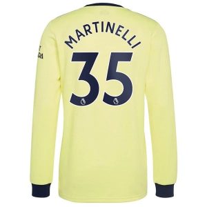 Arsenal Martinelli 35 Gostujući Nogometni Dres 2021-2022 – Dugim Rukavima