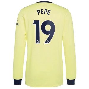 Arsenal Pepe 19 Gostujući Nogometni Dres 2021-2022 – Dugim Rukavima