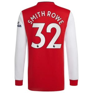 Arsenal Smith Rowe 32 Domaći Nogometni Dres 2021-2022 – Dugim Rukavima