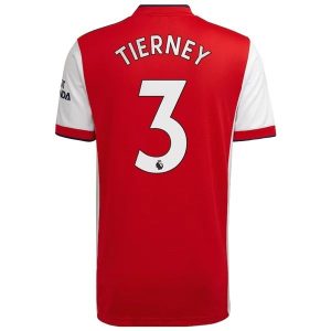 Arsenal Tierney 3 Domaći Nogometni Dres 2021-2022