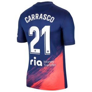 Atlético Madrid Carrasco 21 Gostujući Nogometni Dres 2021-2022