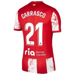 Atlético Madrid Carrasco 21 Domaći Nogometni Dres 2021-2022
