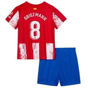 Atlético Madrid Griezmann 8 Dječji Komplet Dresovi za Nogomet Domaći 2021-2022