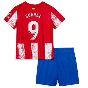 Atlético Madrid Suárez 9 Domaći Dječji Komplet Dresovi 2021-2022