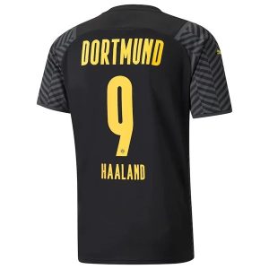 BVB Borussia Dortmund Haaland 9 Gostujući Nogometni Dres 2021-2022