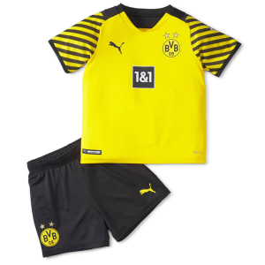 BVB Borussia Dortmund Dječji Komplet Dresovi za Nogomet Domaći 2021-2022