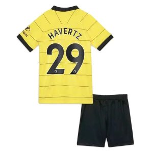 Chelsea Havertz 29 Dječji Komplet Dresovi za Nogomet Gostujući 2021-2022