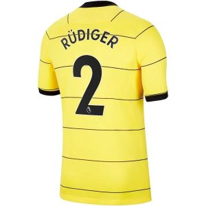Chelsea Rudiger 2 Gostujući Nogometni Dres 2021-2022