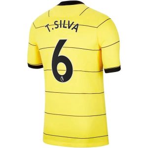 Chelsea T.Silva 6 Gostujući Nogometni Dres 2021-2022