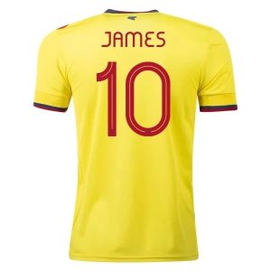 Kolumbija James 10 Domaći Nogometni Dres 2021