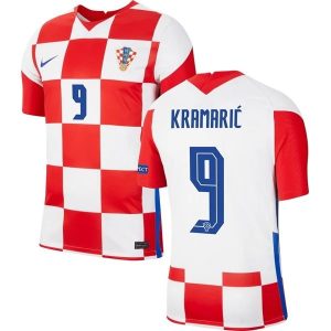 Hrvatska Kramaric 9 Domaći Nogometni Dres 2021 – Dresovi za Nogomet