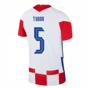 Hrvatska Tudor 5 Domaći Nogometni Dres 2021 – Dresovi za Nogomet