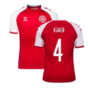 Danska Kjaer 4 Domaći Nogometni Dres 2021 – Dresovi za Nogomet