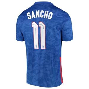 Engleska Sancho 11 Gostujući Nogometni Dres 2021 – Dresovi za Nogomet