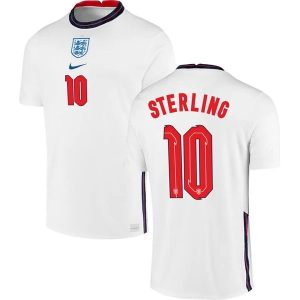 Engleska Sterling 10 Domaći Nogometni Dres 2020-2021