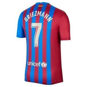 FC Barcelona Griezmann 7 Domaći Nogometni Dres 2021-2022