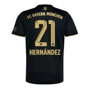 FC Bayern München Hernandez 21 Gostujući Nogometni Dres 2021-2022
