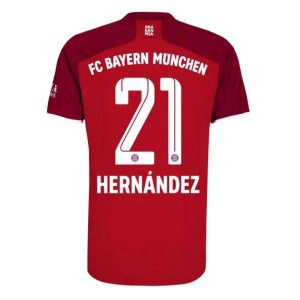 FC Bayern München Hernandez 21 Domaći Nogometni Dres 2021-2022