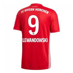 FC Bayern München Lewandowski 9 Domaći Nogometni Dres 2020-2021