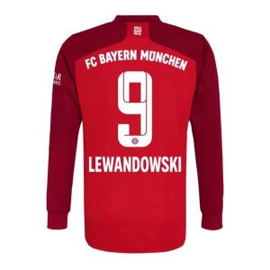 FC Bayern München Lewandowski 9 Domaći Nogometni Dres 2021-2022 – L/S