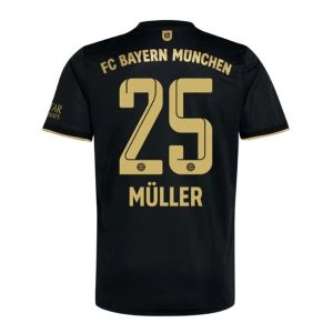 FC Bayern München Müller 25 Gostujući Nogometni Dres 2021-2022