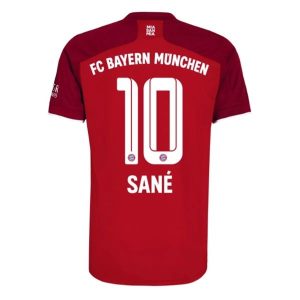 FC Bayern München Sané 10 Domaći Nogometni Dres 2021-2022