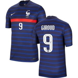 Francuska Giroud 9 Domaći Nogometni Dres 2020 2021 – Dresovi za Nogomet