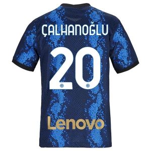 Inter Milan Çalhanoğlu 20 Domaći Nogometni Dres 2021-2022