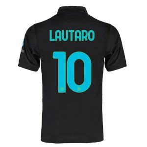 Inter Milan Lautaro 10 Treći Nogometni Dres 2021-2022