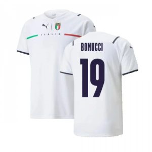 Italija Bonucci 19 Gostujući Nogometni Dres 2021 2022 – Dresovi za Nogomet