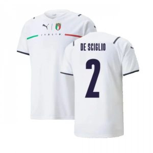Italija De Sciglio 2 Gostujući Nogometni Dres 2021 2022 – Dresovi za Nogomet