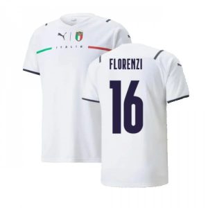 Italija Florenzi 16 Gostujući Nogometni Dres 2021 2022 – Dresovi za Nogomet