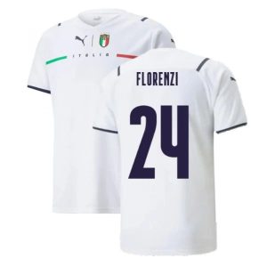 Italija Florenzi 24 Gostujući Nogometni Dres 2021 2022 – Dresovi za Nogomet