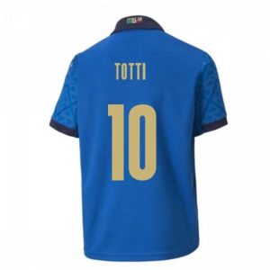 Italija Totti 10 Domaći Nogometni Dres 2021 – Dresovi za Nogomet