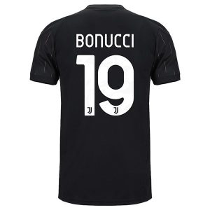 Juventus Bonucci 19 Gostujući Nogometni Dres 2021-2022