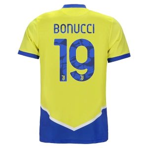 Juventus Bonucci 19 Treći Nogometni Dres 2021-2022