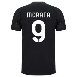 Juventus Morata 9 Gostujući Nogometni Dres 2021-2022