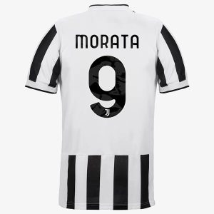Juventus Morata 9 Domaći Nogometni Dres 2021-2022